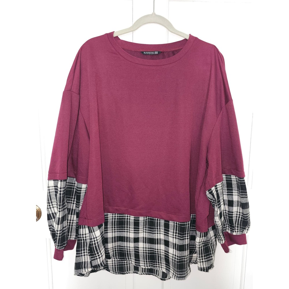 38 Bloomchic long sleeve tunic, sz 18-20/2x